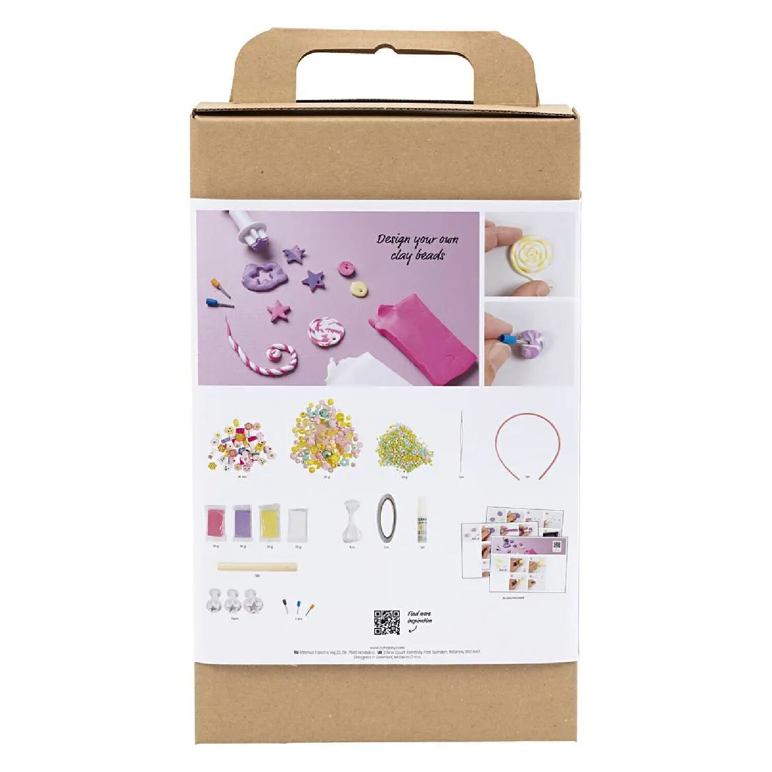 NEU Kreativ Set Schmuck fr Kinder, mit Schmuckton Bild 2