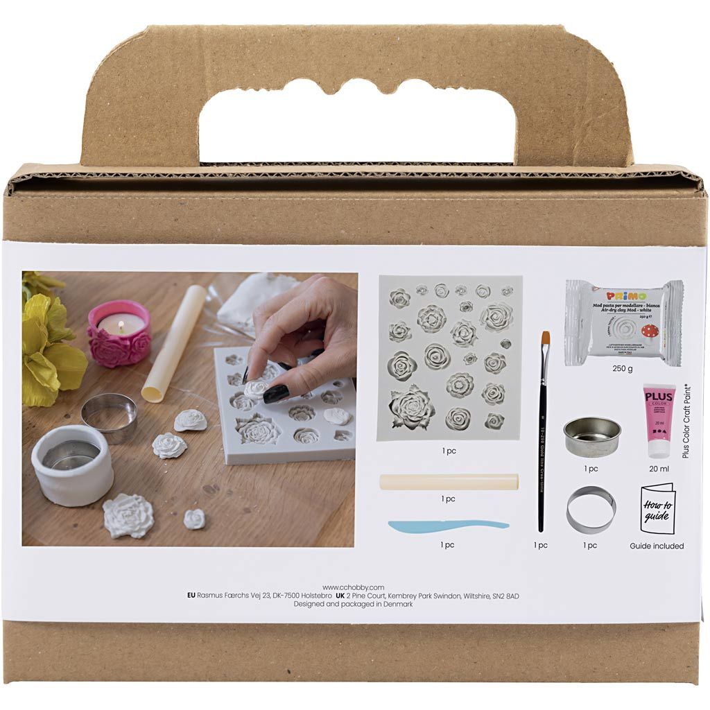 Kreativ Set Modellieren, Teelichthalter Bild 2
