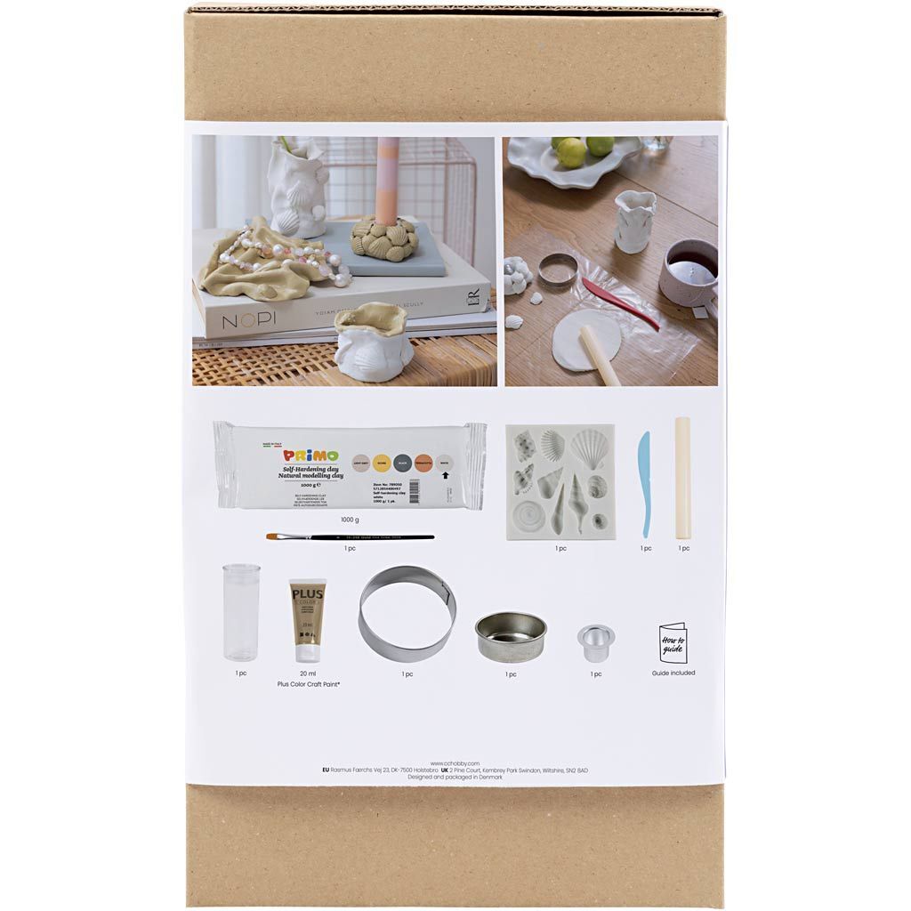 Kreativ Set Modellieren, Vasen und Kerzenhalter Bild 2