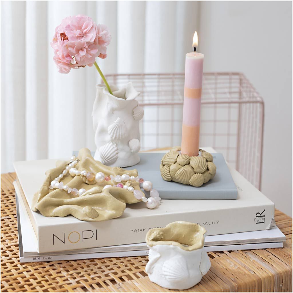 Kreativ Set Modellieren, Vasen und Kerzenhalter Bild 4