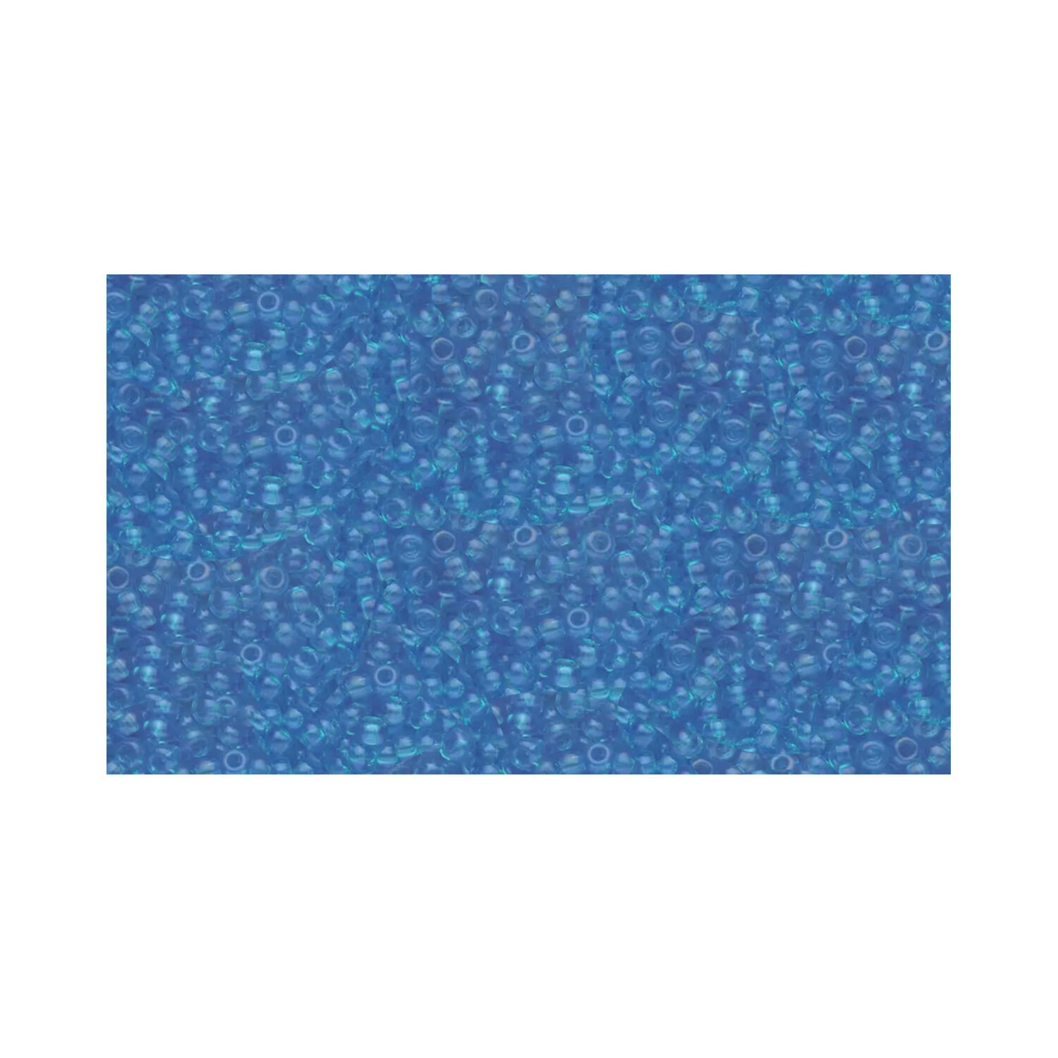SALE Rocailles transparent, 2,6 mm, 20 g, Wasserblau