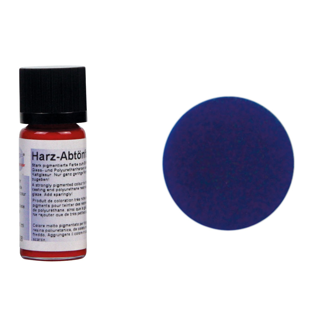 Kaltglasur Harz-Abtönfarbe, 10 ml, ultramarinblau