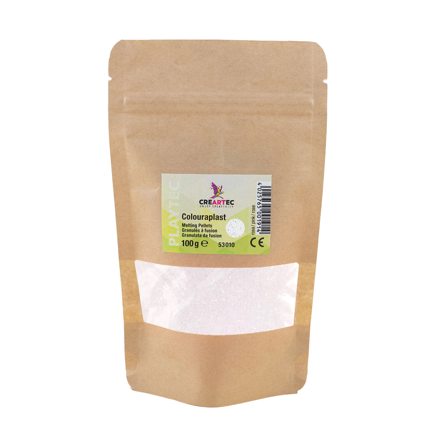 Schmelzgranulat / Colouraplast farblos 100 g PREISHIT