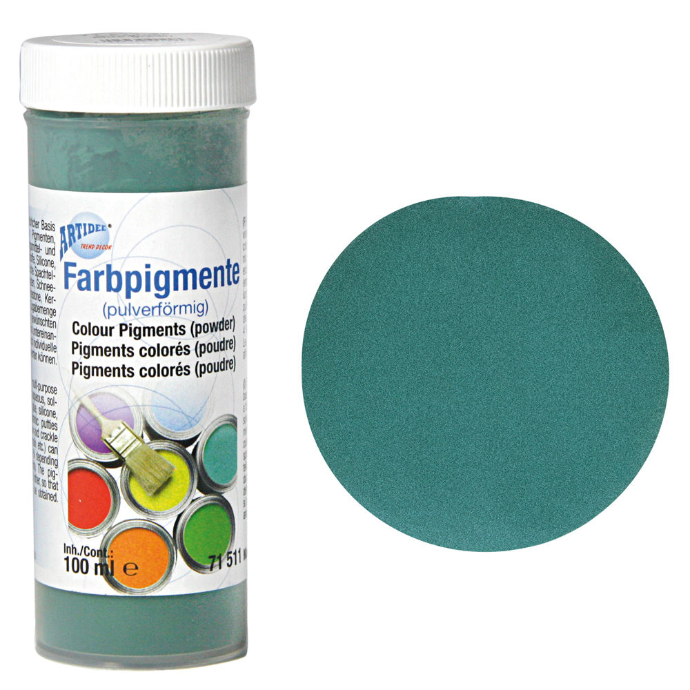 Universal-Farbpigment-Pulver 100 ml, Blaugrün