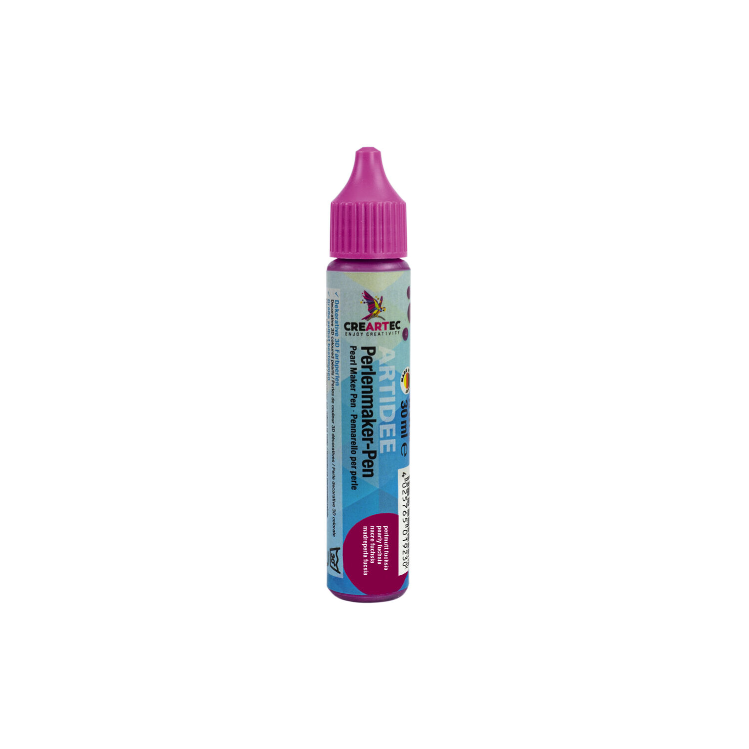 NEU Perlenmaker-Pen, 30 ml, perlmutt fuchsia