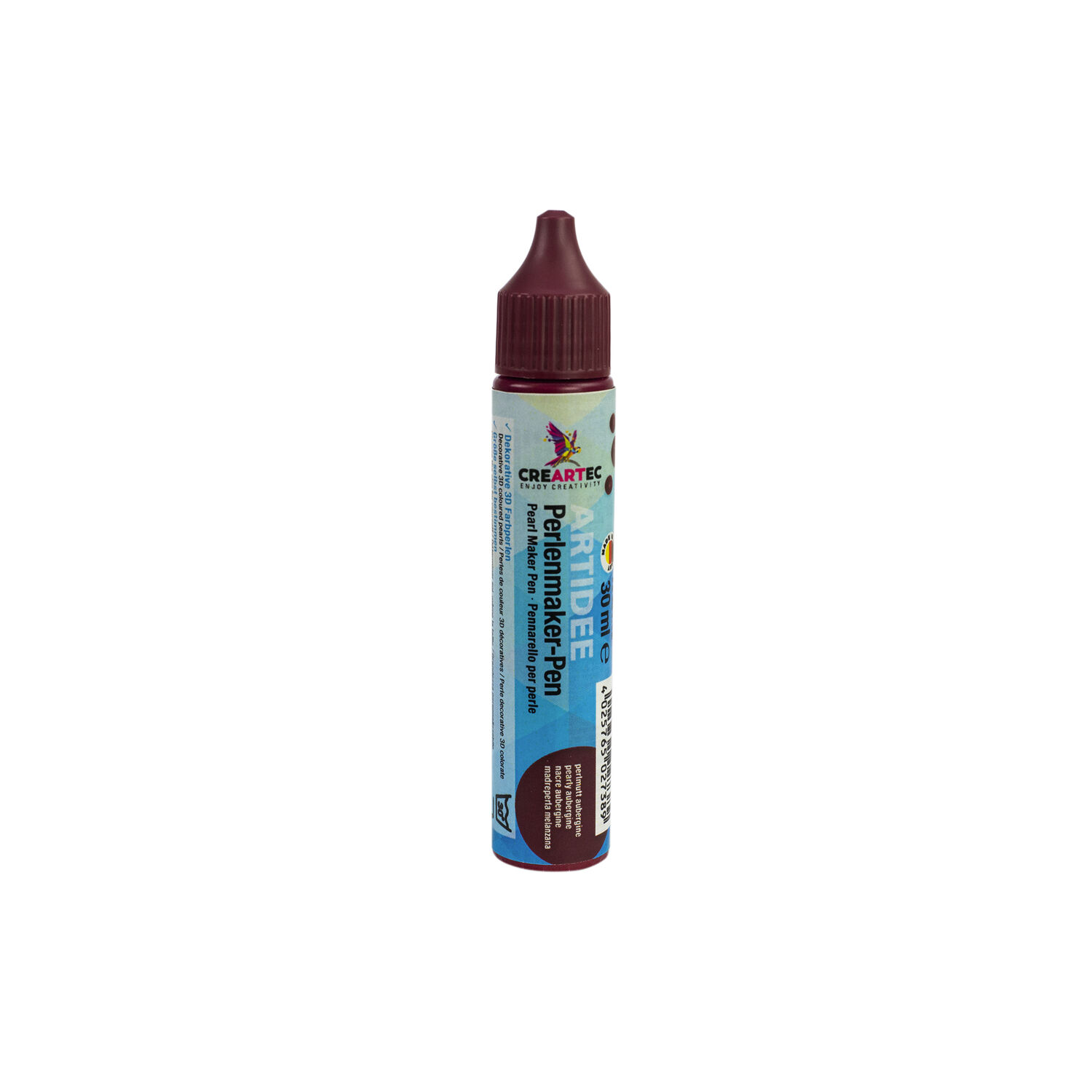 NEU Perlenmaker-Pen, 30 ml, perlmutt aubergine