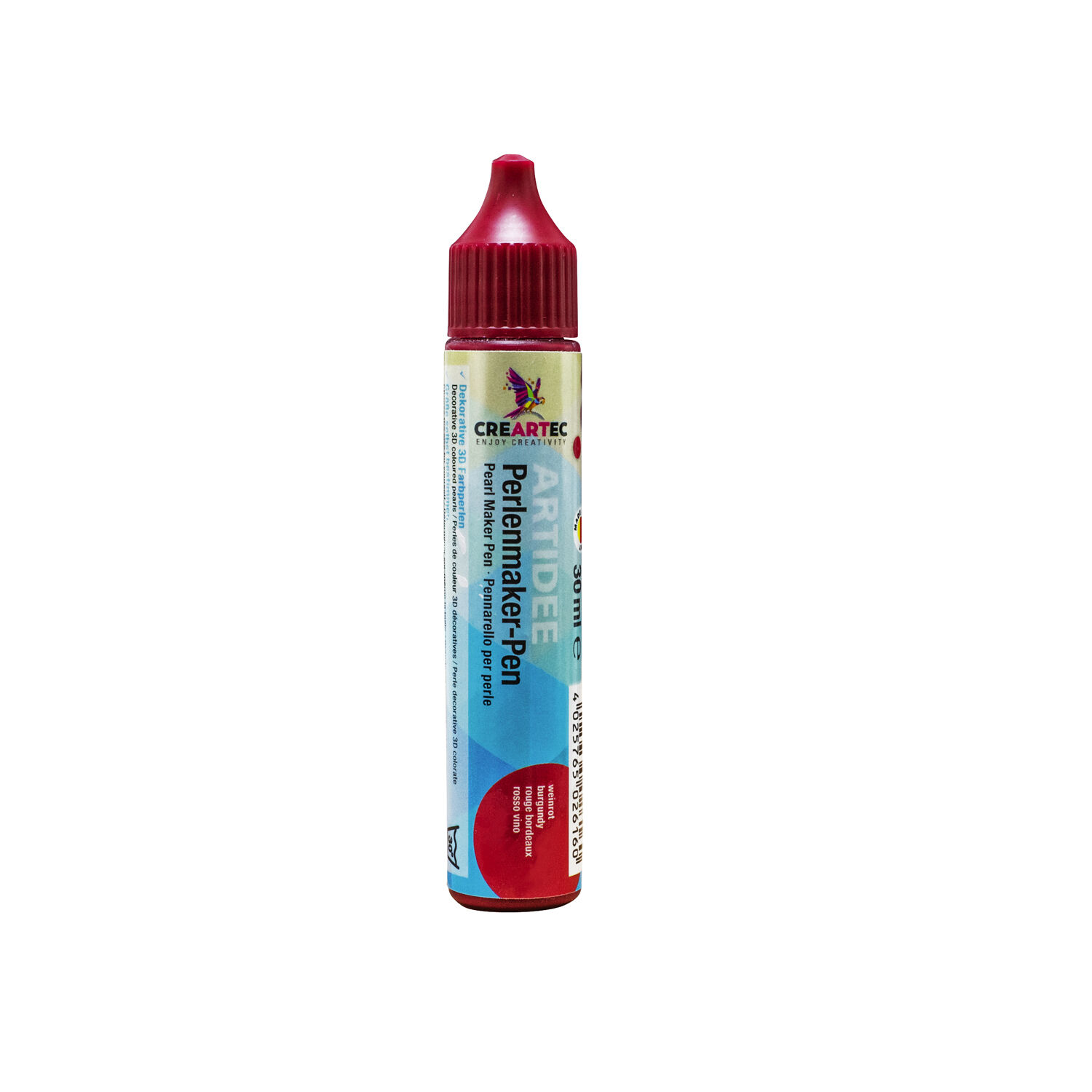 NEU Perlenmaker-Pen, 30 ml, weinrot