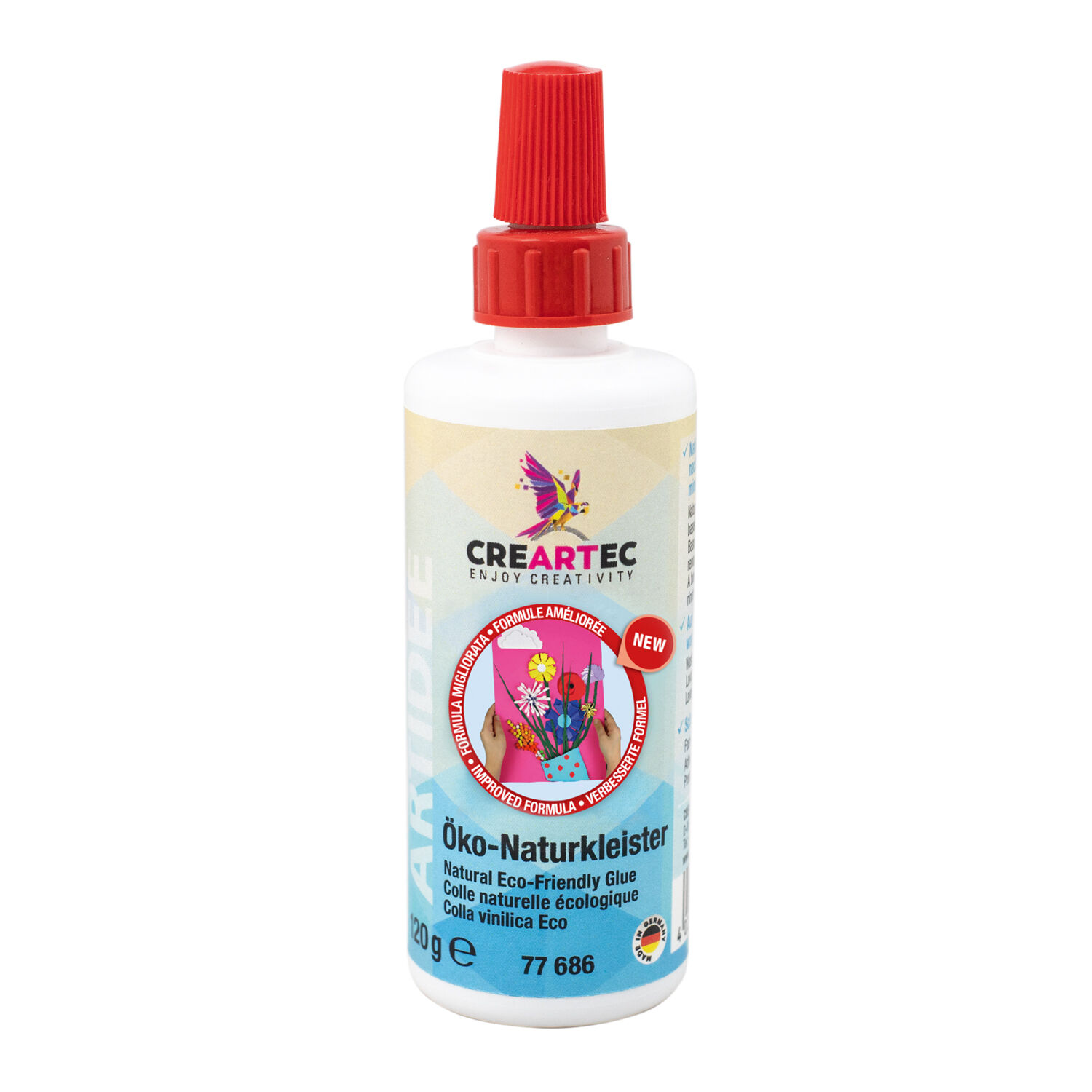 NEU ko-Naturkleister, aus nachwachsenden Rohstoffen, 120 g