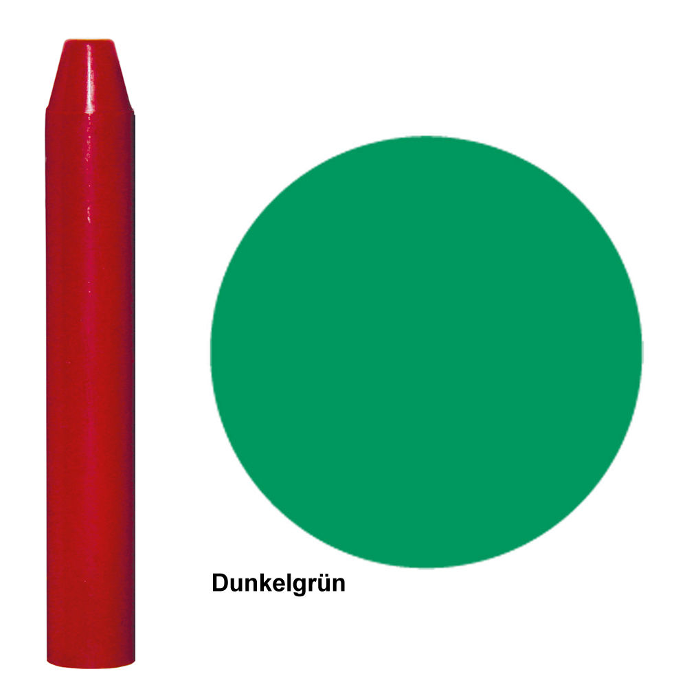 SALE Enkaustik-Wachsstift, Dunkelgrn