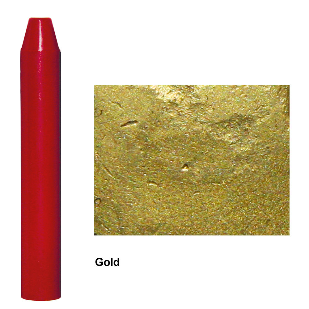 SALE Enkaustik-Wachsstift, Gold