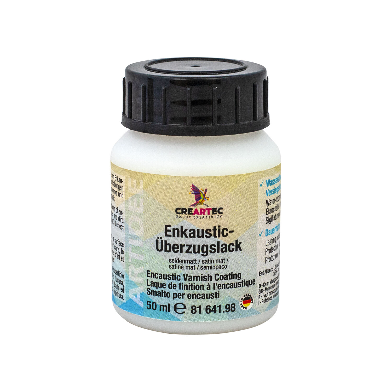 NEU Enkaustic berzugslack, seidenmatt, 50 ml