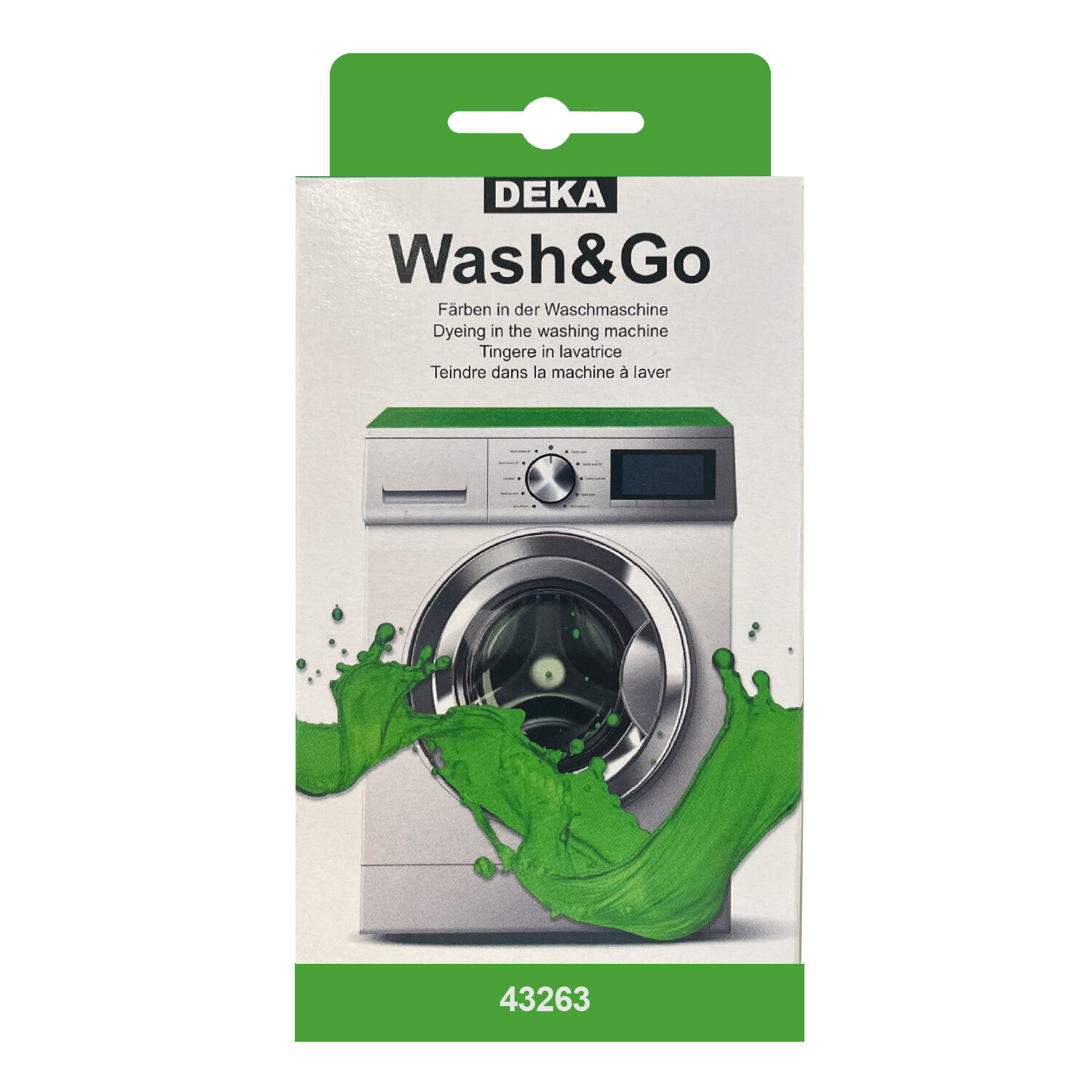 NEU DEKA Waschmaschinenfarbe Wash & Go fr 500g Stoff, Birke