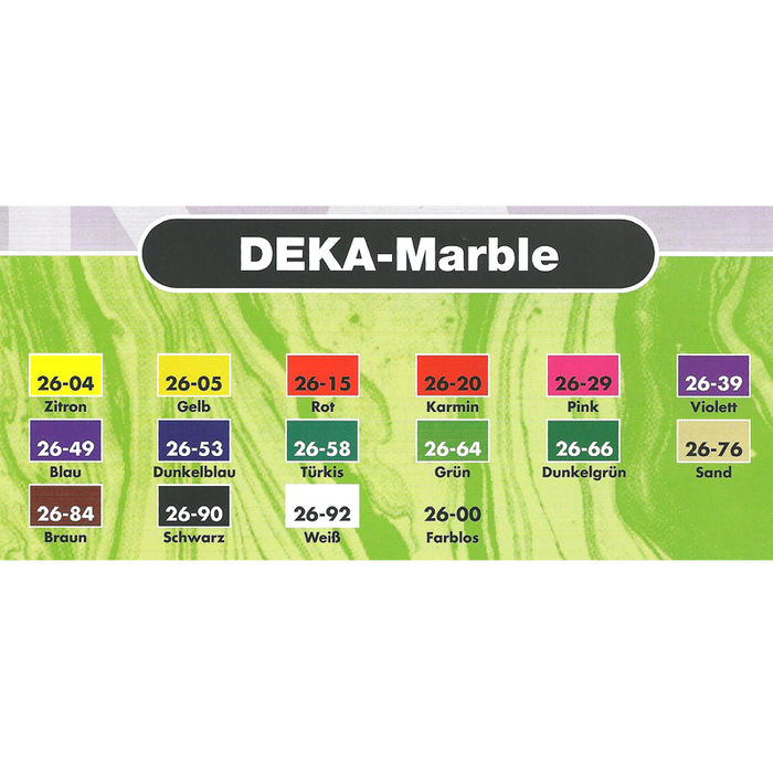 SALE DEKA-Marble, 25 ml Glas, Farblos Bild 2