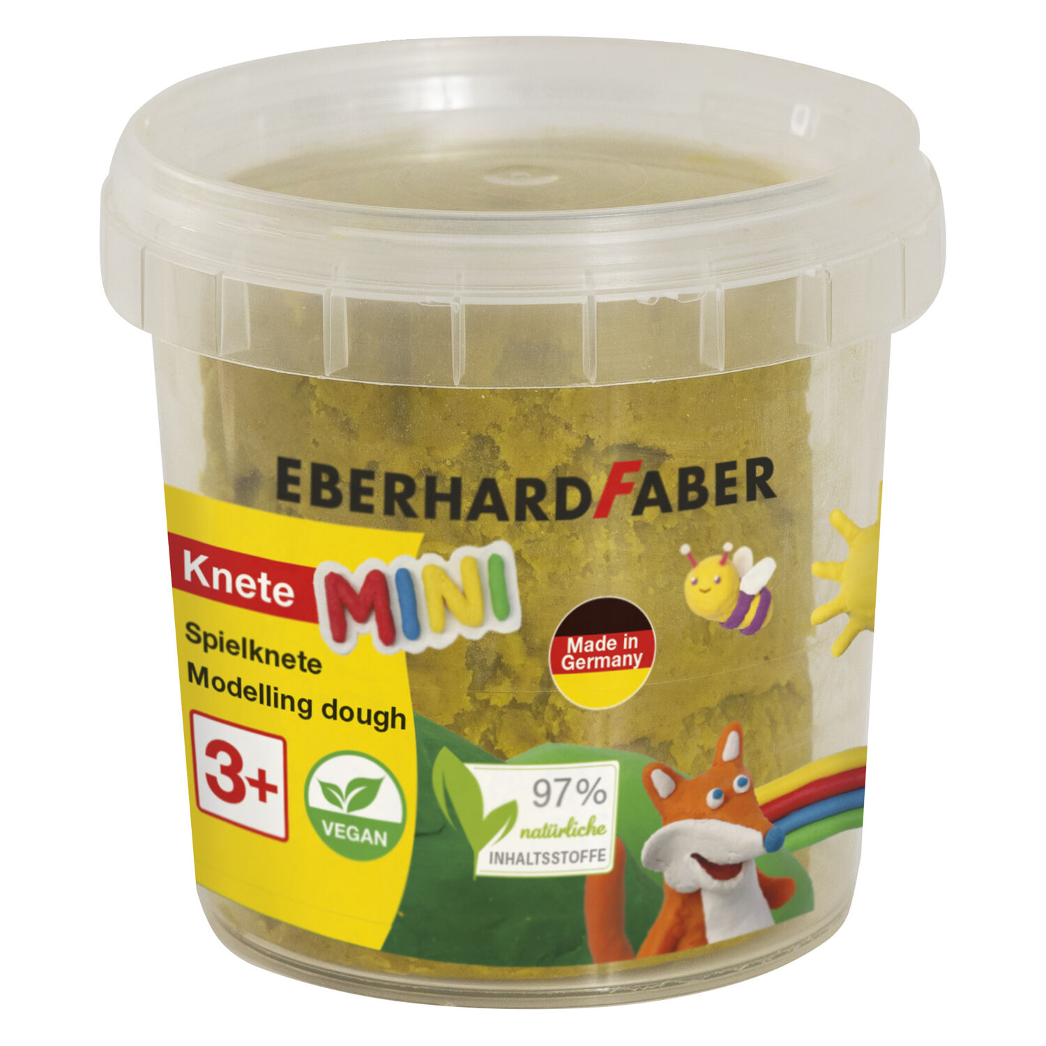 SALE EberhardFaber Spielknete, lufttrocknend, 140 g, Gelb