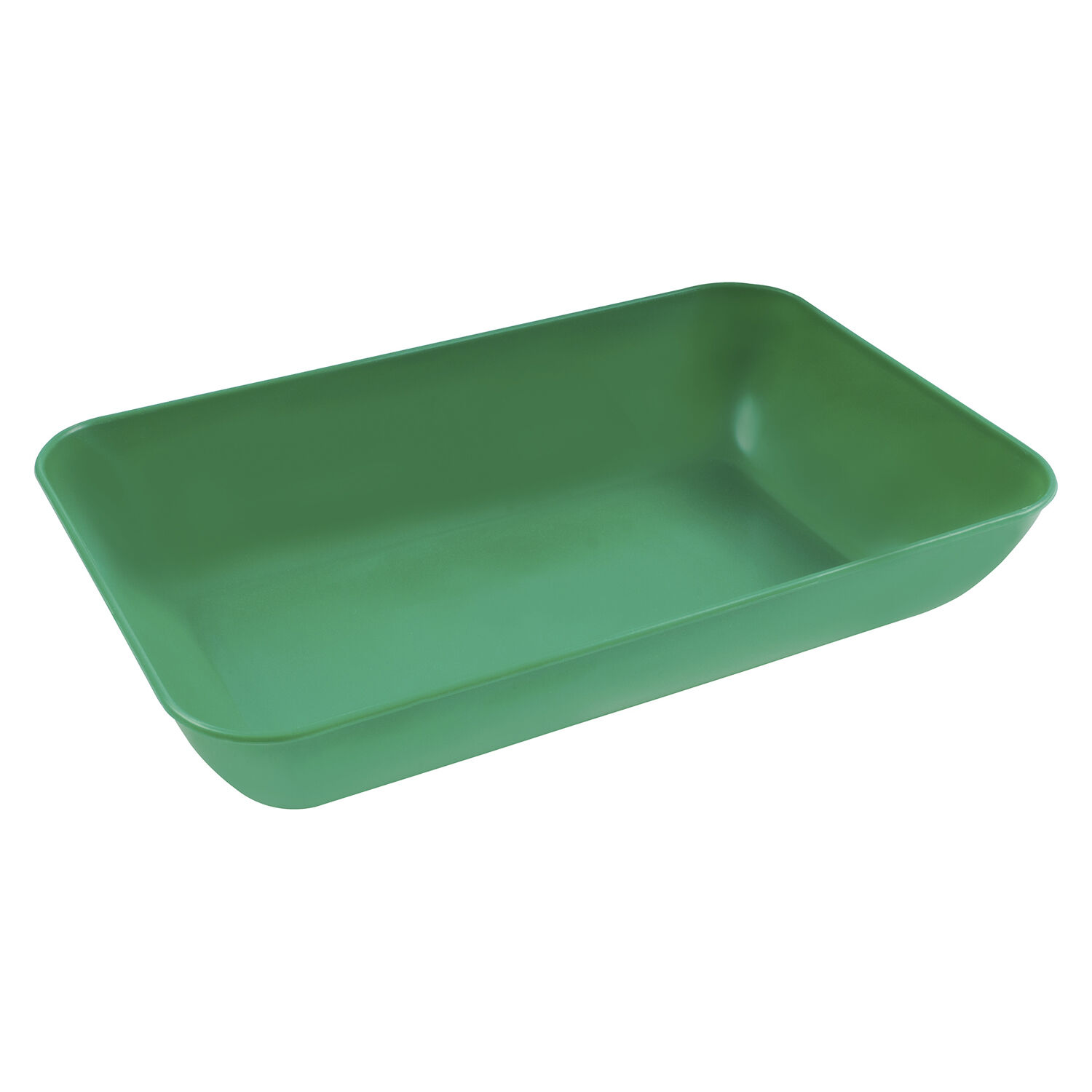 SALE Bastelschale aus Kunststoff, 23 x 15 x 4 cm, 1 St�ck, Gr�n