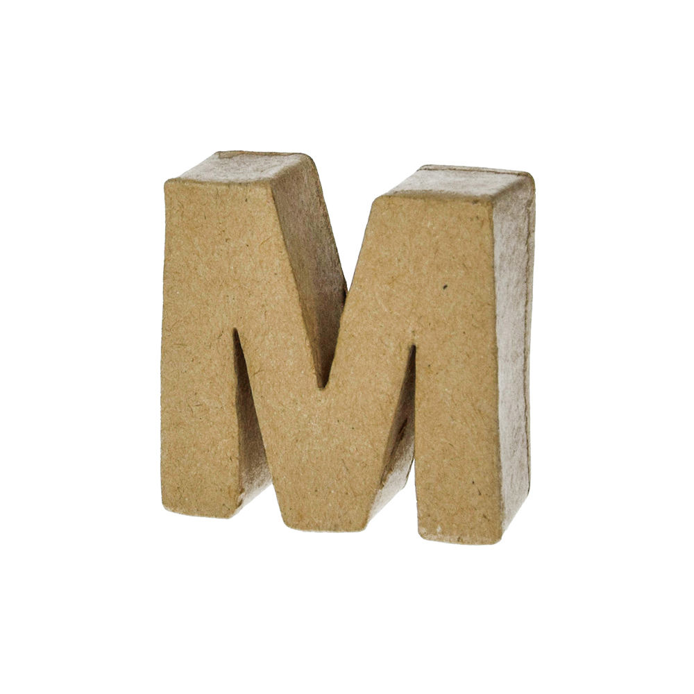 SALE Papp-Buchstabe, M, Hhe 5 x Breite 5,2 x Tiefe 2 cm