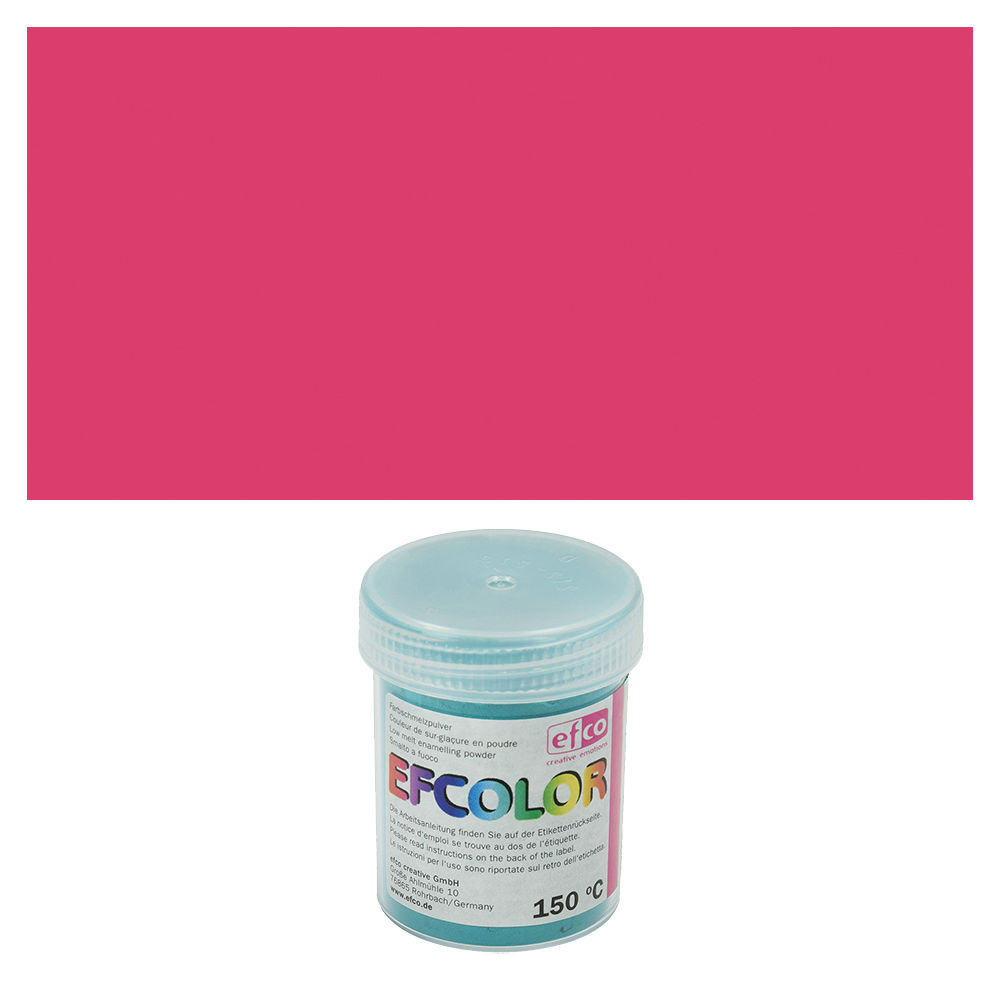 Efcolor, Farbschmelzpulver, 25 ml, opak, Farbe: Altrosa