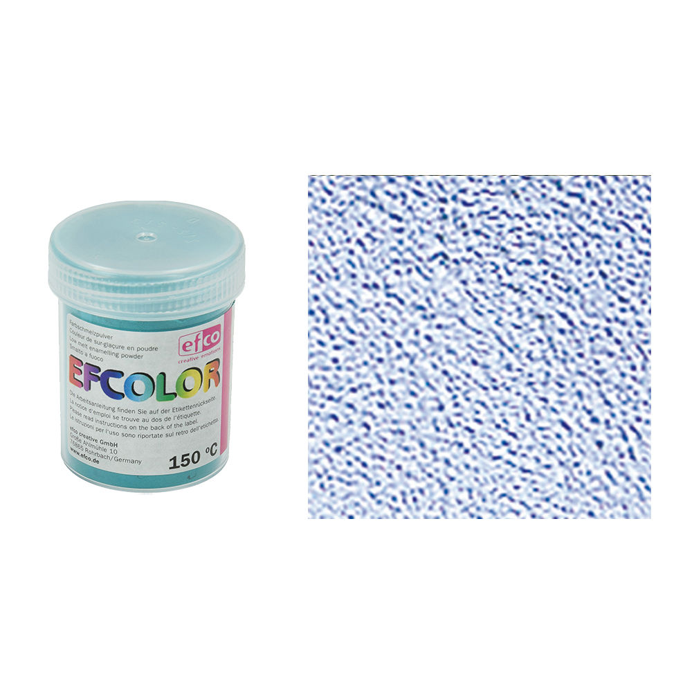 Efcolor, Farbschmelzpulver, 25 ml, Struktur, Farbe: Grau