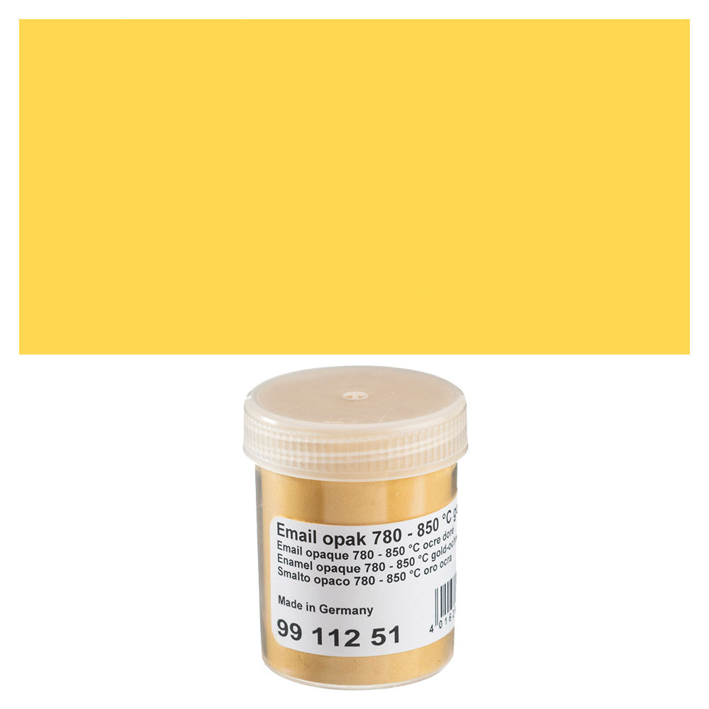 Emaillepulver, 45 g, opak, Farbe: Sonnen-Gelb