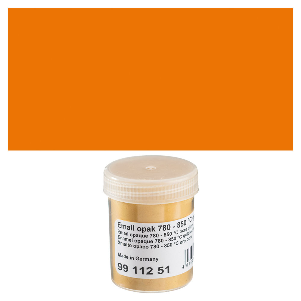 Emaillepulver, 45 g, opak, Farbe: Korallen-Rot / Orangeton