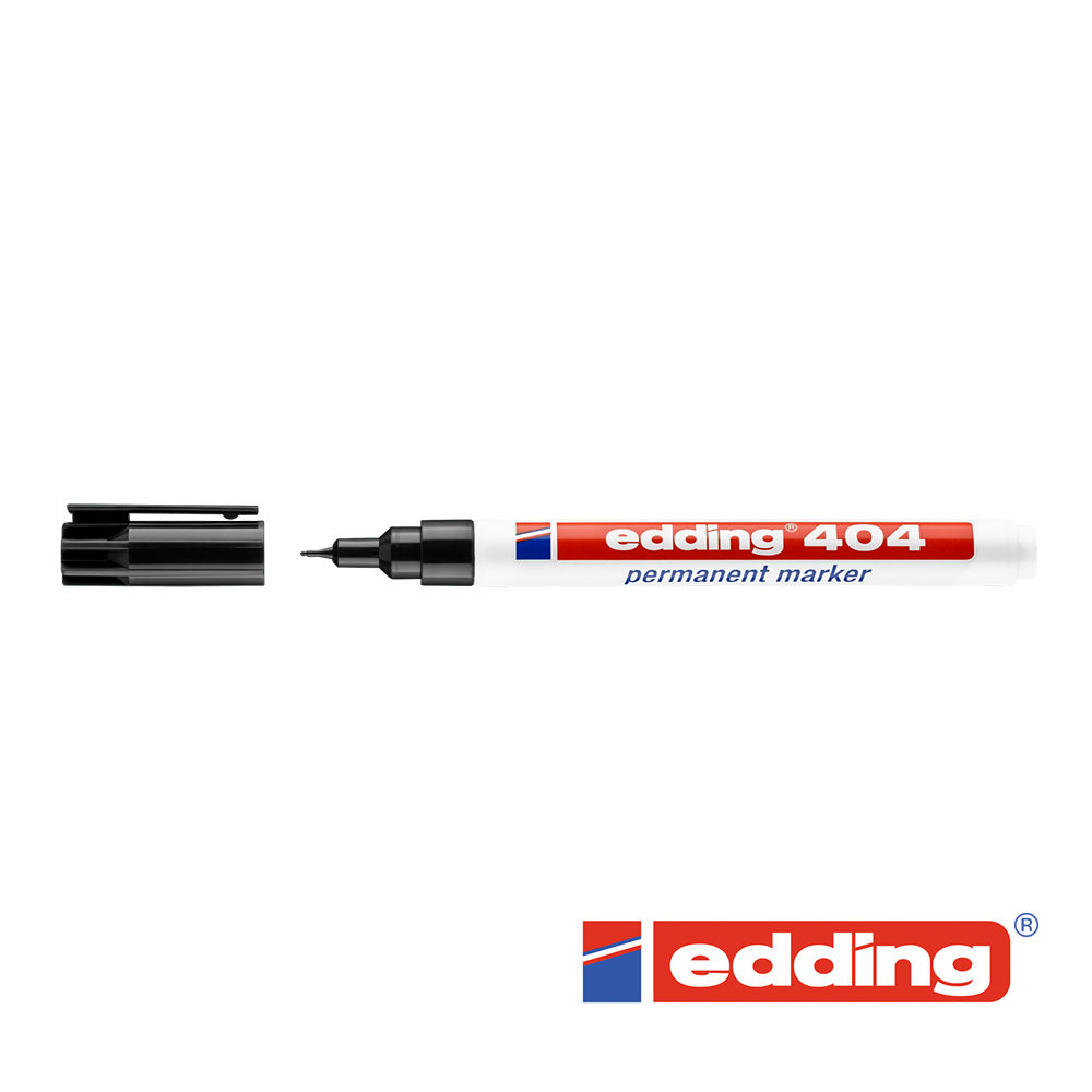 Edding 404 Permanent-Marker 0,75mm, schwarz