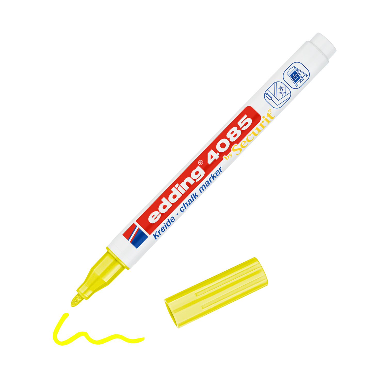 NEU Edding 4085 Kreidemarker 1-2mm, neongelb