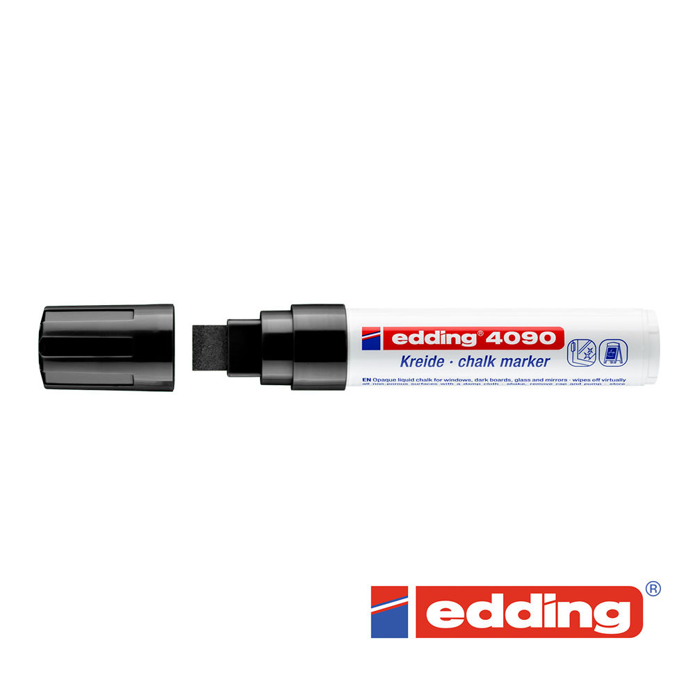 Edding 4090 Kreidemarker 4-15mm, schwarz