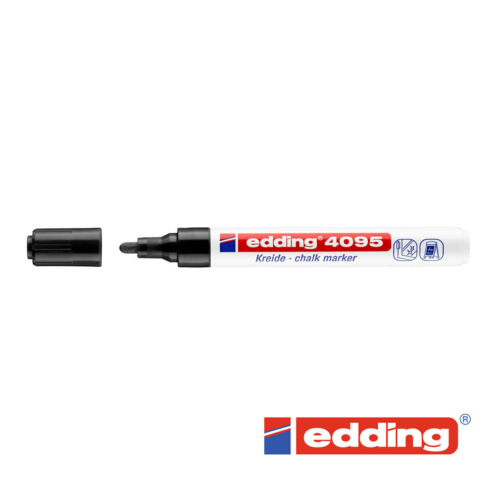 Edding 4095 Kreidemarker 2-3mm, schwarz