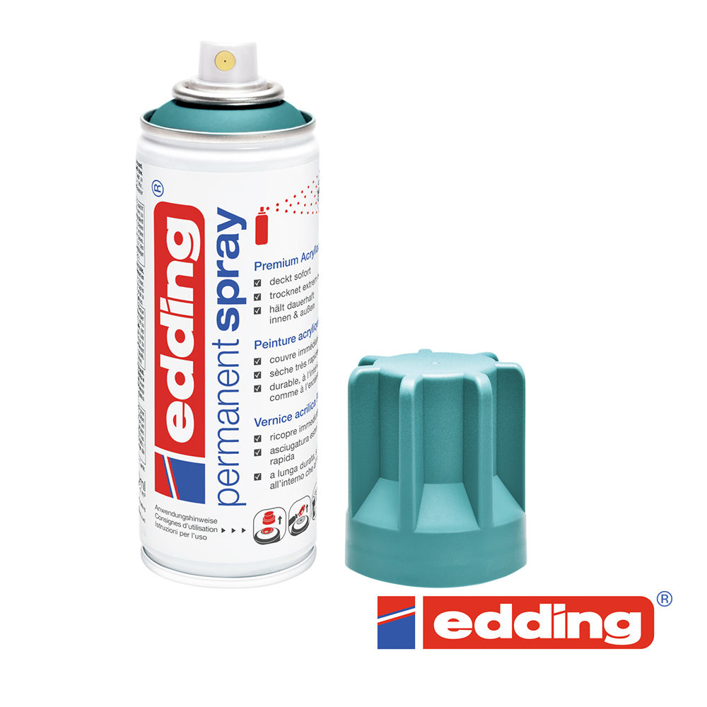 Edding 5200 Permanent-Spray 200ml, petrol