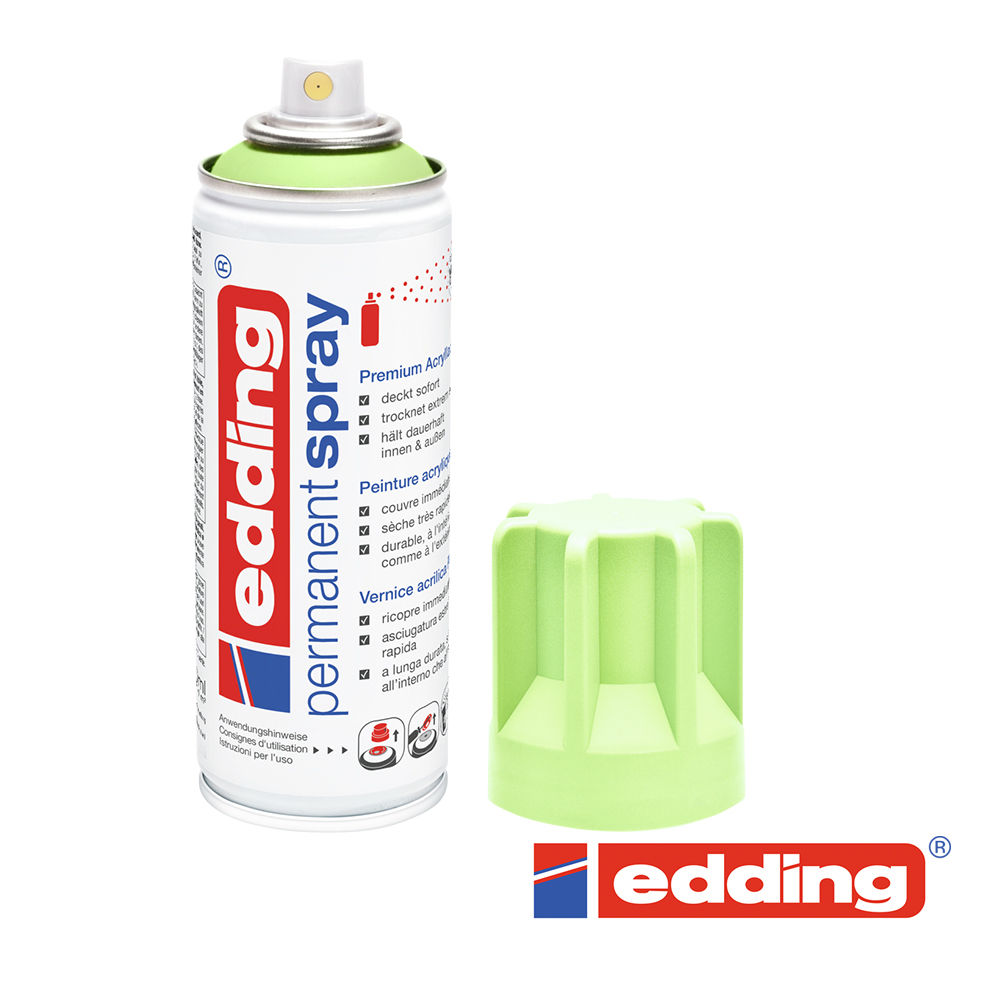 Edding 5200 Permanent-Spray 200ml, pastellgrn