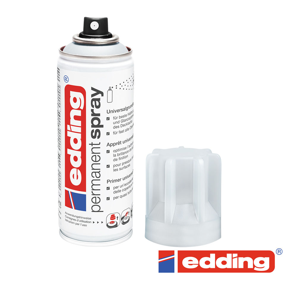 Edding 5200 Permanent-Spray 200ml, Universalgrundierung