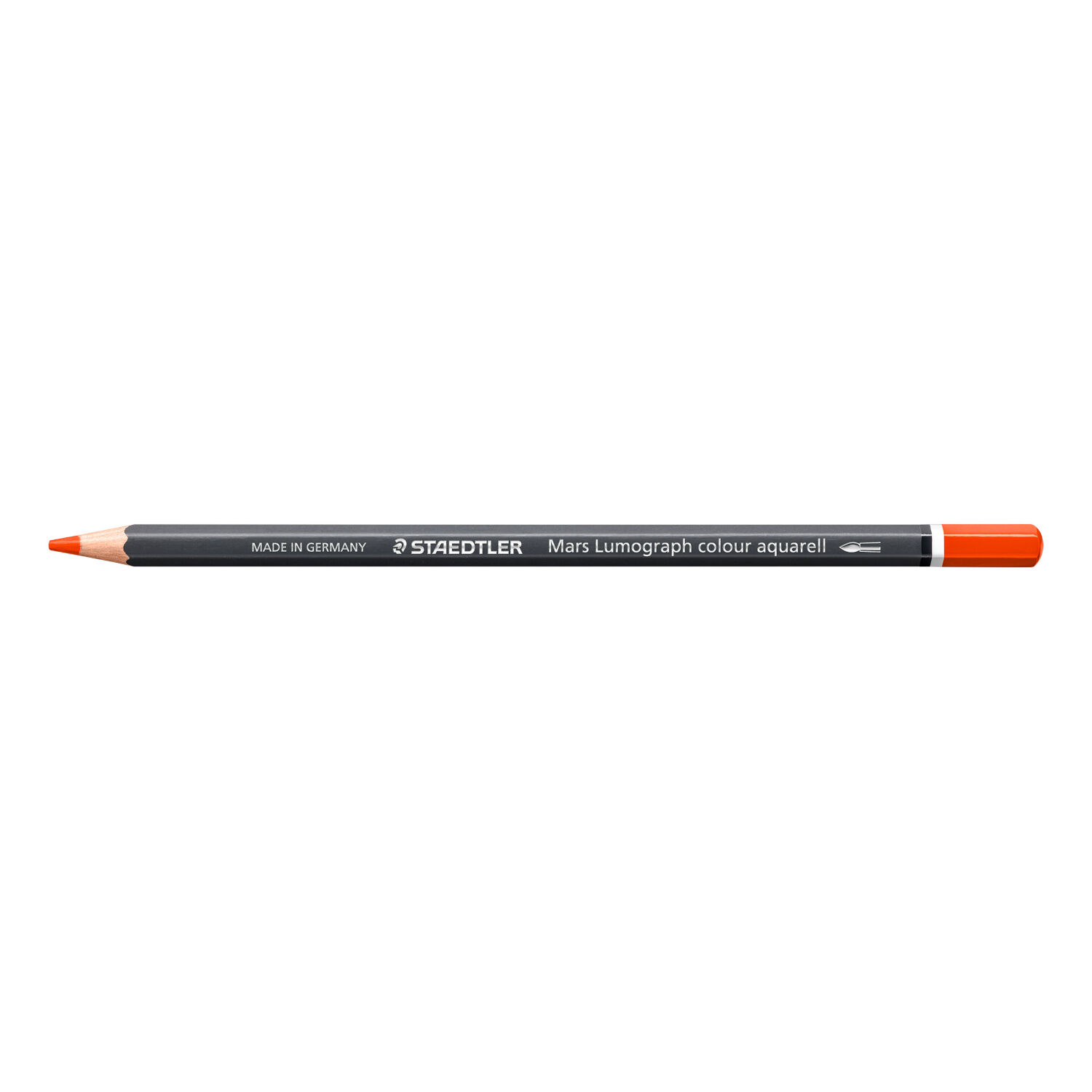 Staedtler Aquarell-Farbstift Mars Lumograph, Orange Dunkel