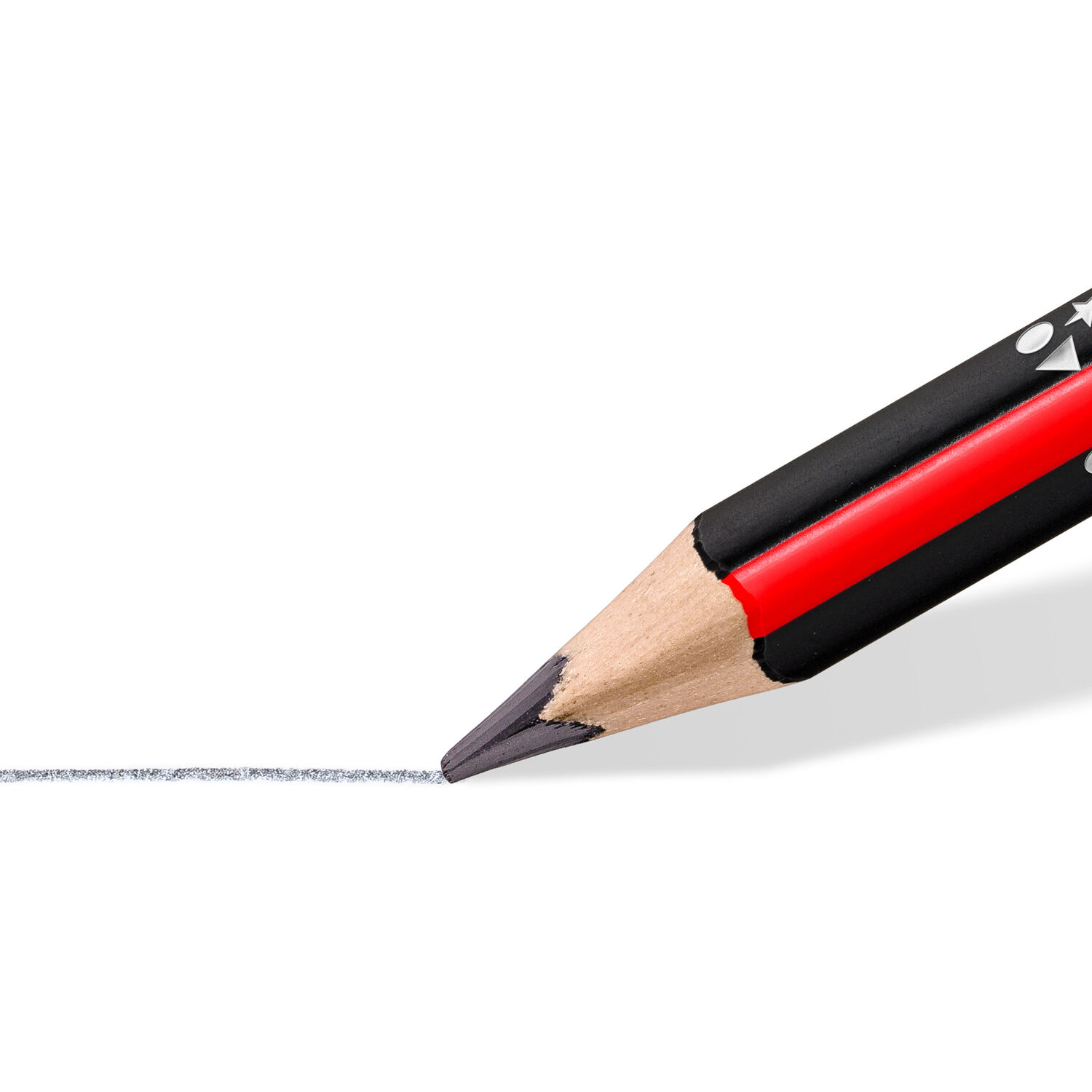 Staedtler Bleistift Tradition Jumbo, Mine 4 mm, 1 Stift, Hrtegrad: HB Bild 2