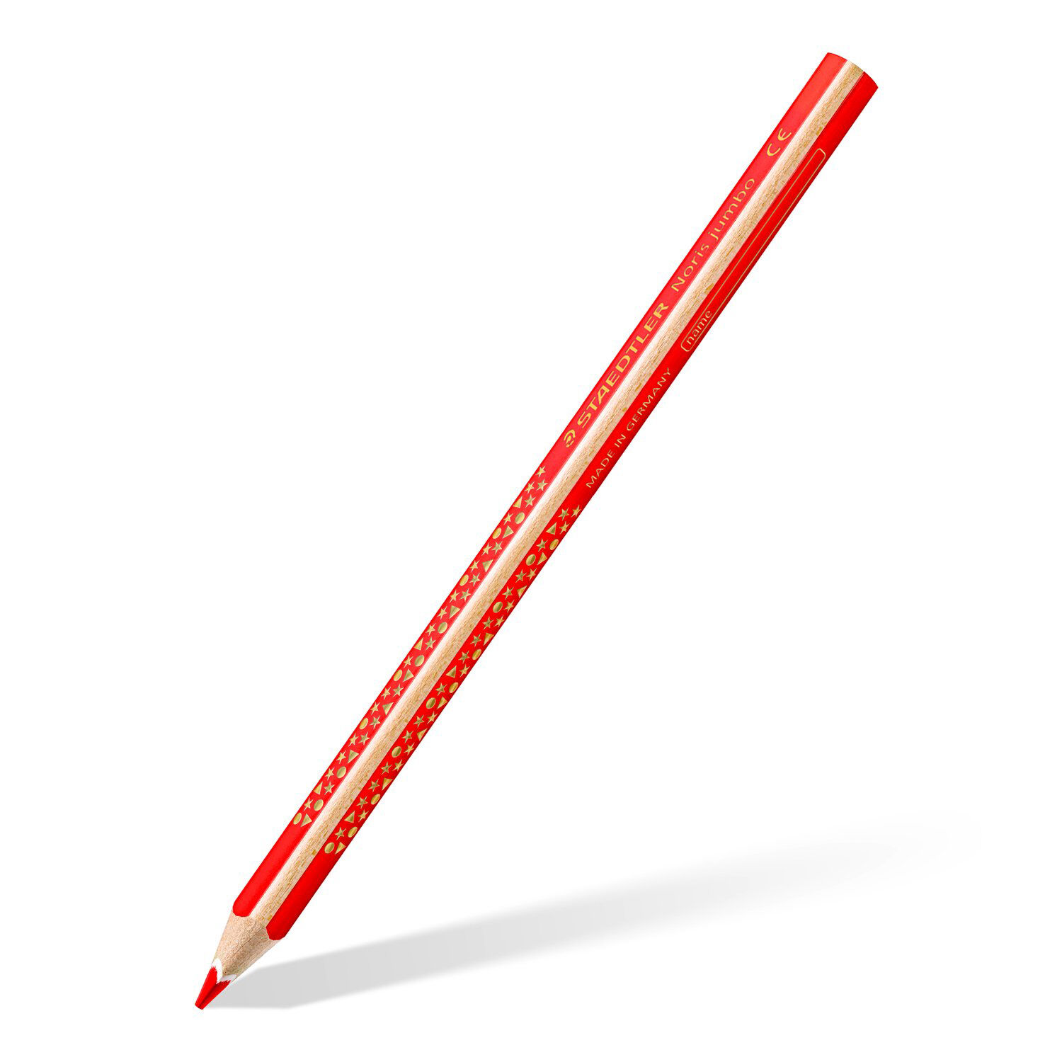 Staedtler Kartonetui, Noris Jumbo 10 + 2 Buntstifte, sortierte Farben + Spitzer Bild 2
