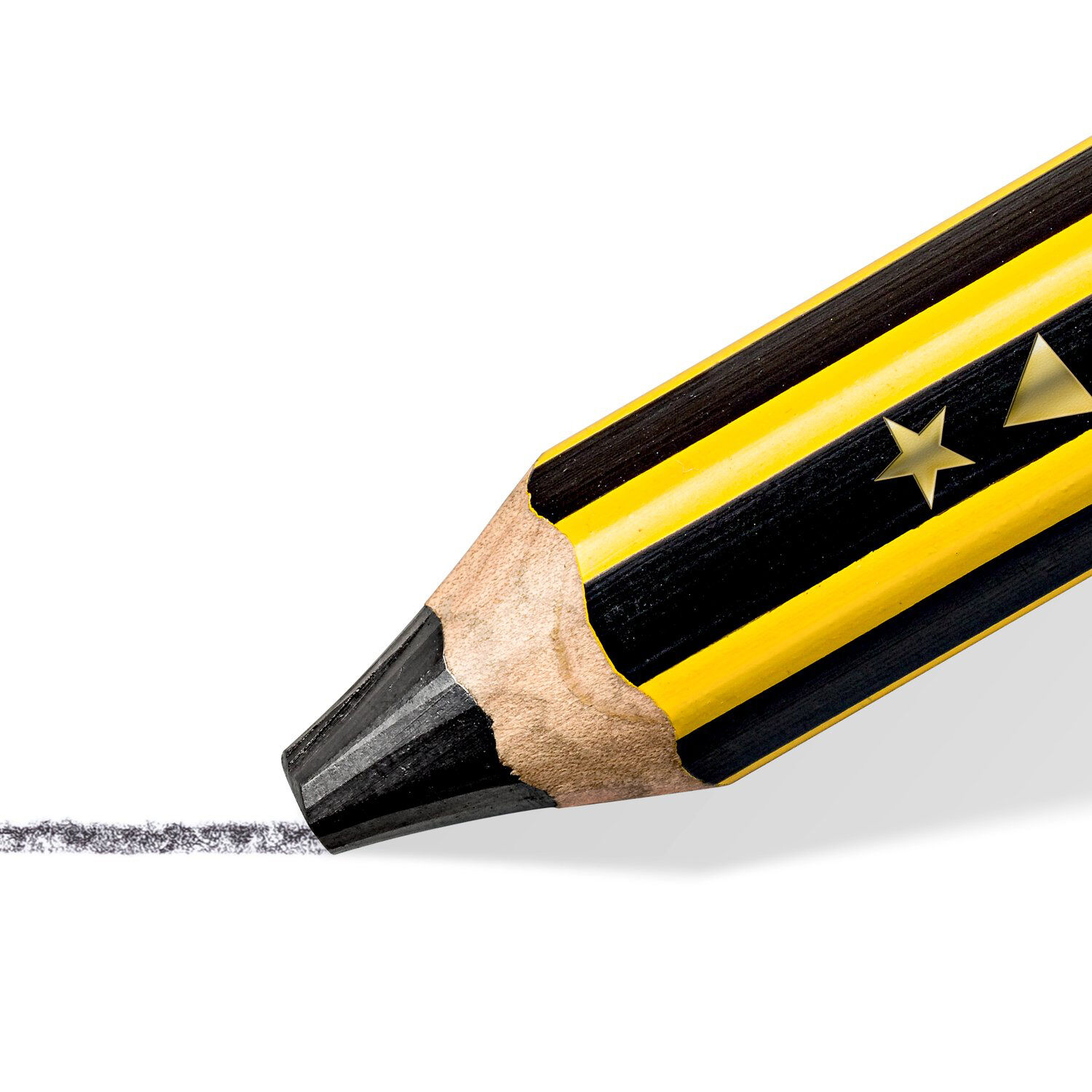 Staedtler Superdicker Bleistift, Noris junior, Mine: 7mm, Hrtegrad: 2B Bild 2