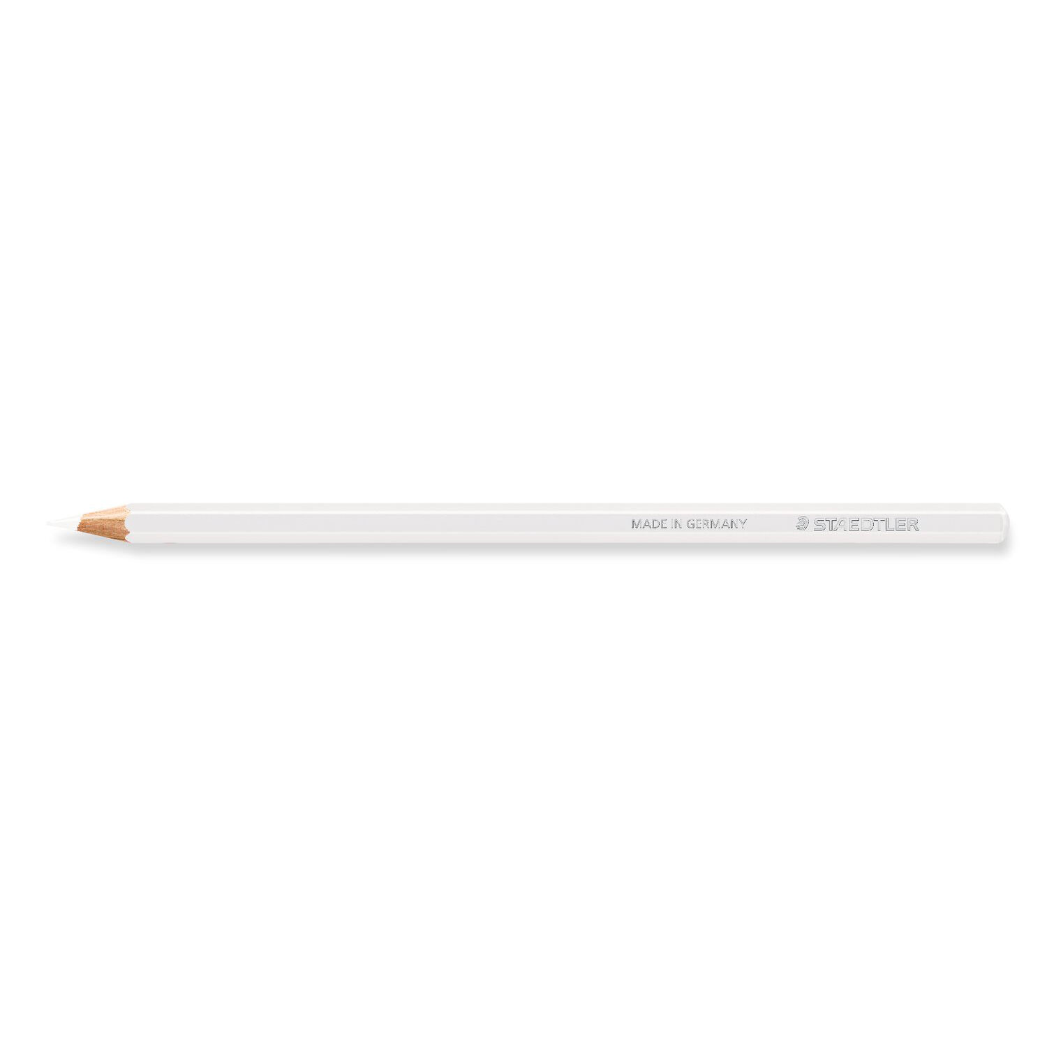 Staedtler Buntstift Sechskant, Mine: 3mm, 1 Stck, Wei