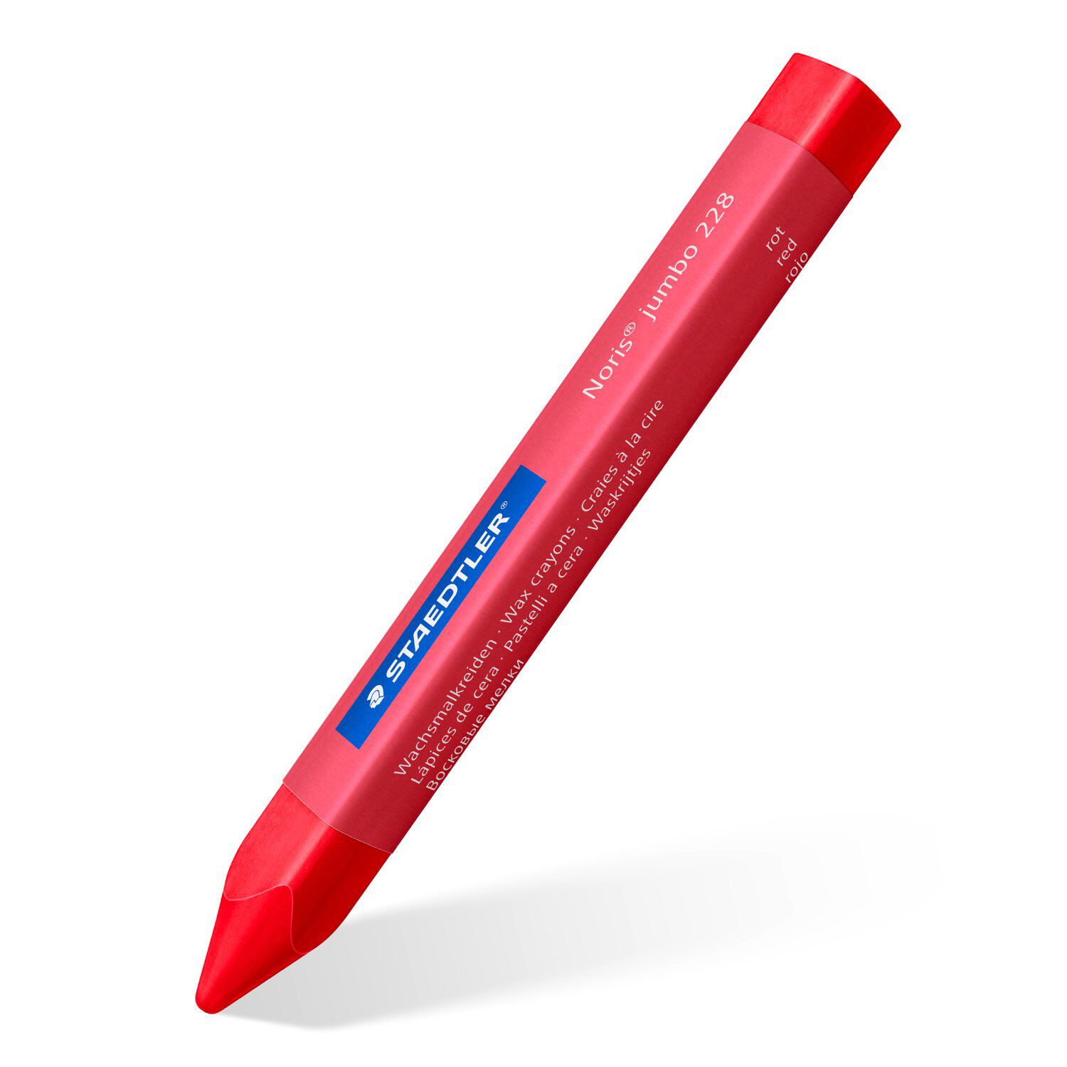 Staedtler Wachsmalkreide Noris jumbo, Sechskant 14 mm, 9 Farben sortiert Bild 2