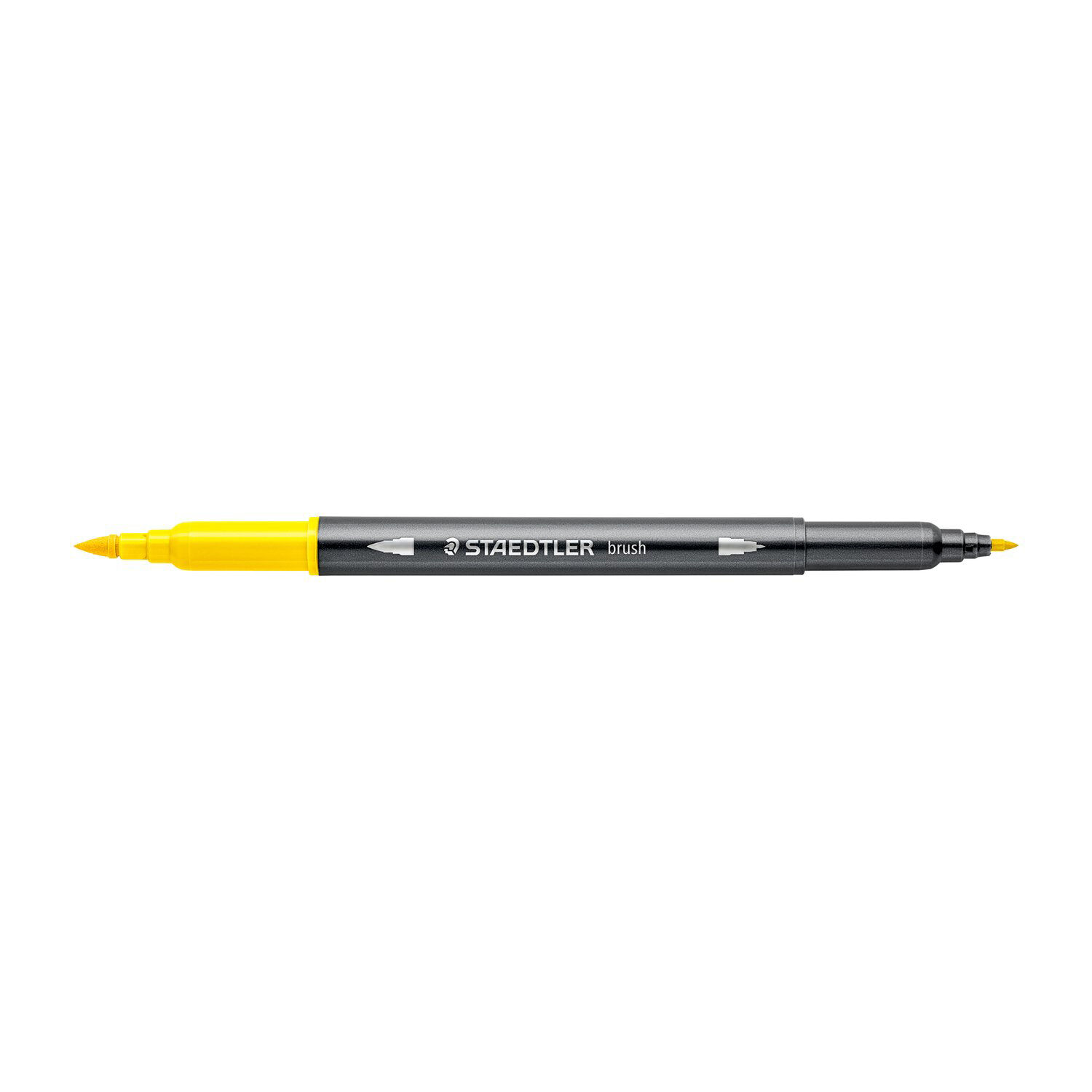 Staedtler Doppelfasermaler 3001, wasservermalbar, 1 Stck, gelb