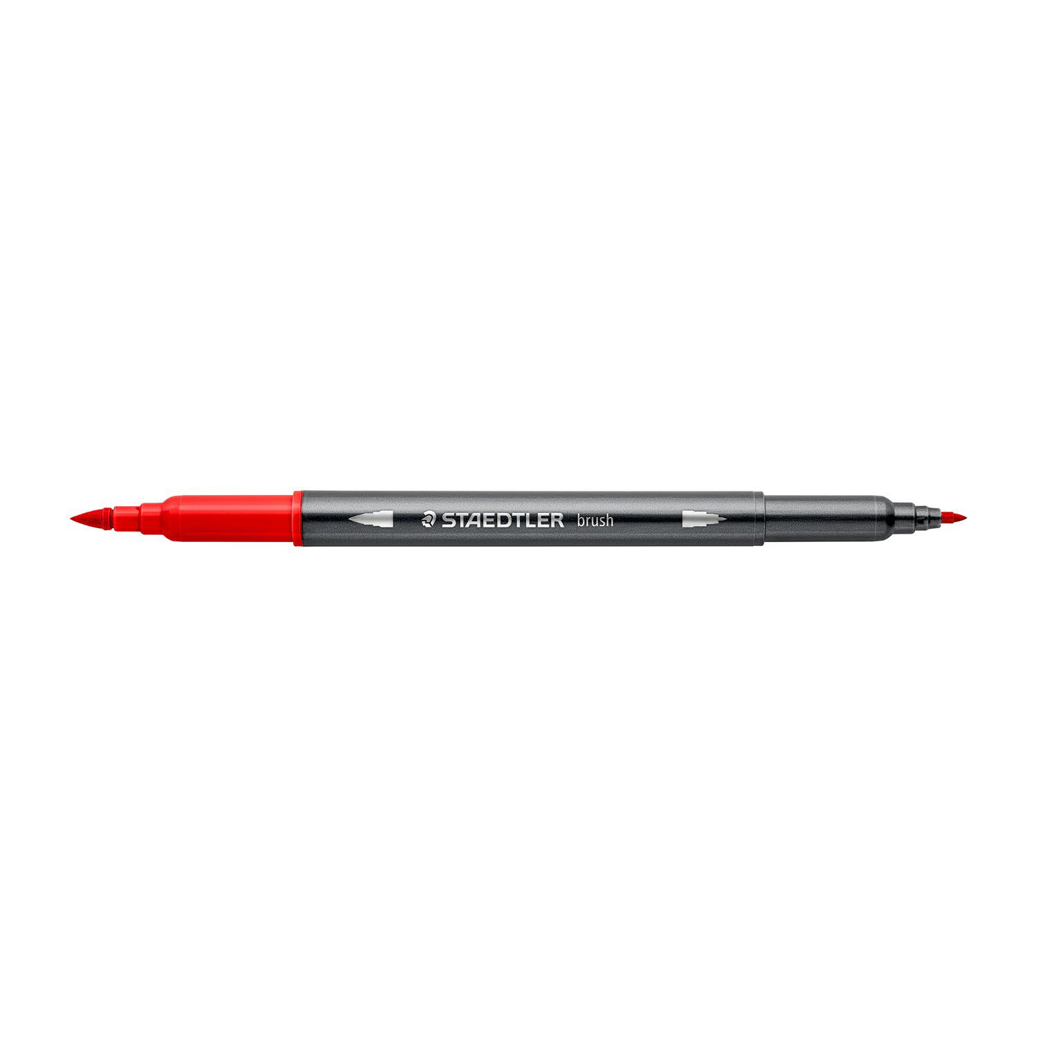 Staedtler Doppelfasermaler 3001, wasservermalbar, 1 Stck, rot
