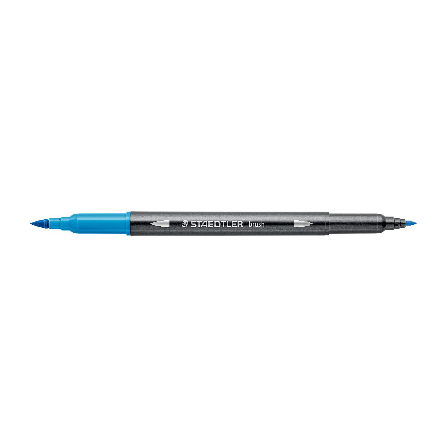 Staedtler Doppelfasermaler 3001, wasservermalbar, 1 Stck, aquablau