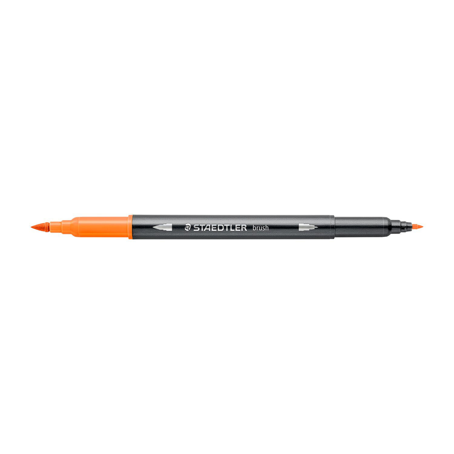 Staedtler Doppelfasermaler 3001, wasservermalbar, 1 Stck, hellorange