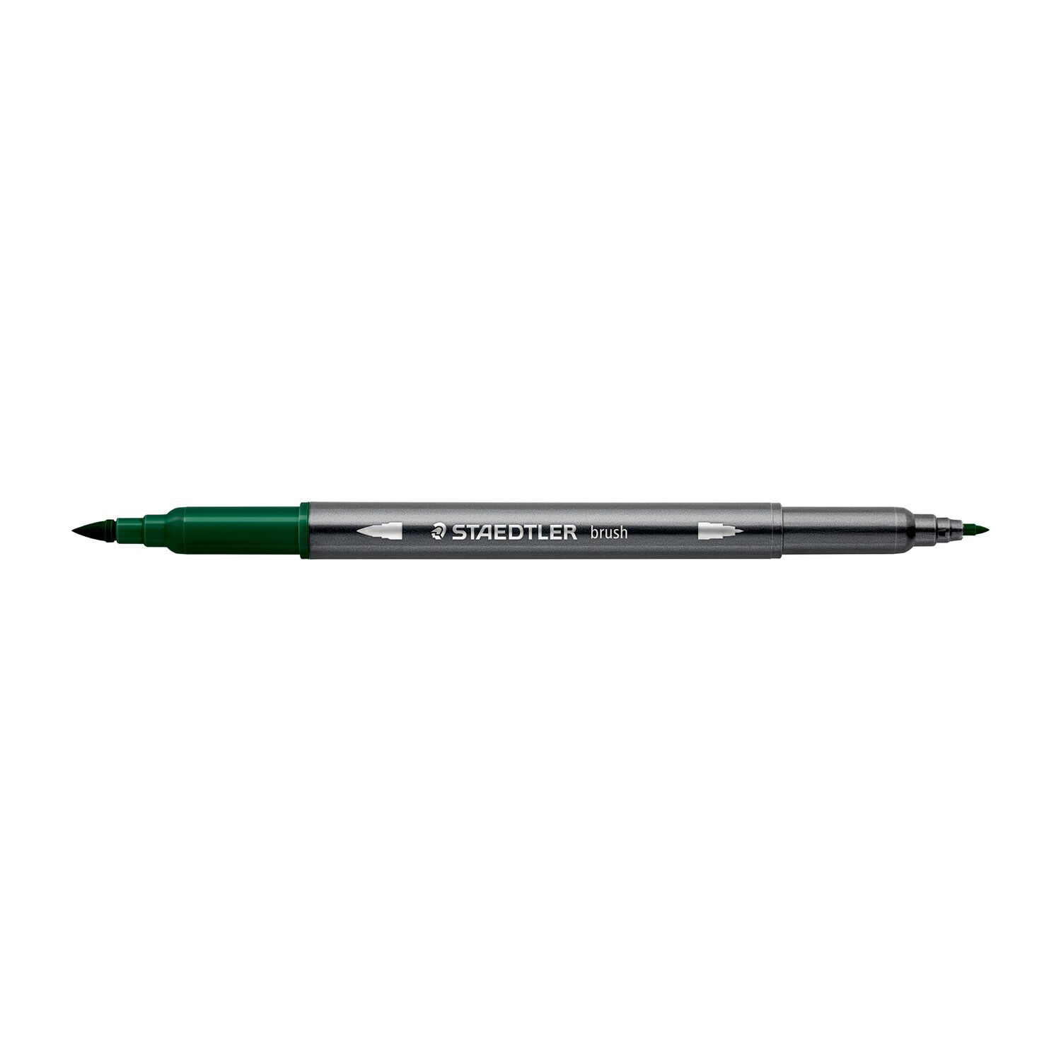 Staedtler Doppelfasermaler 3001, wasservermalbar, 1 Stck, erdgrn