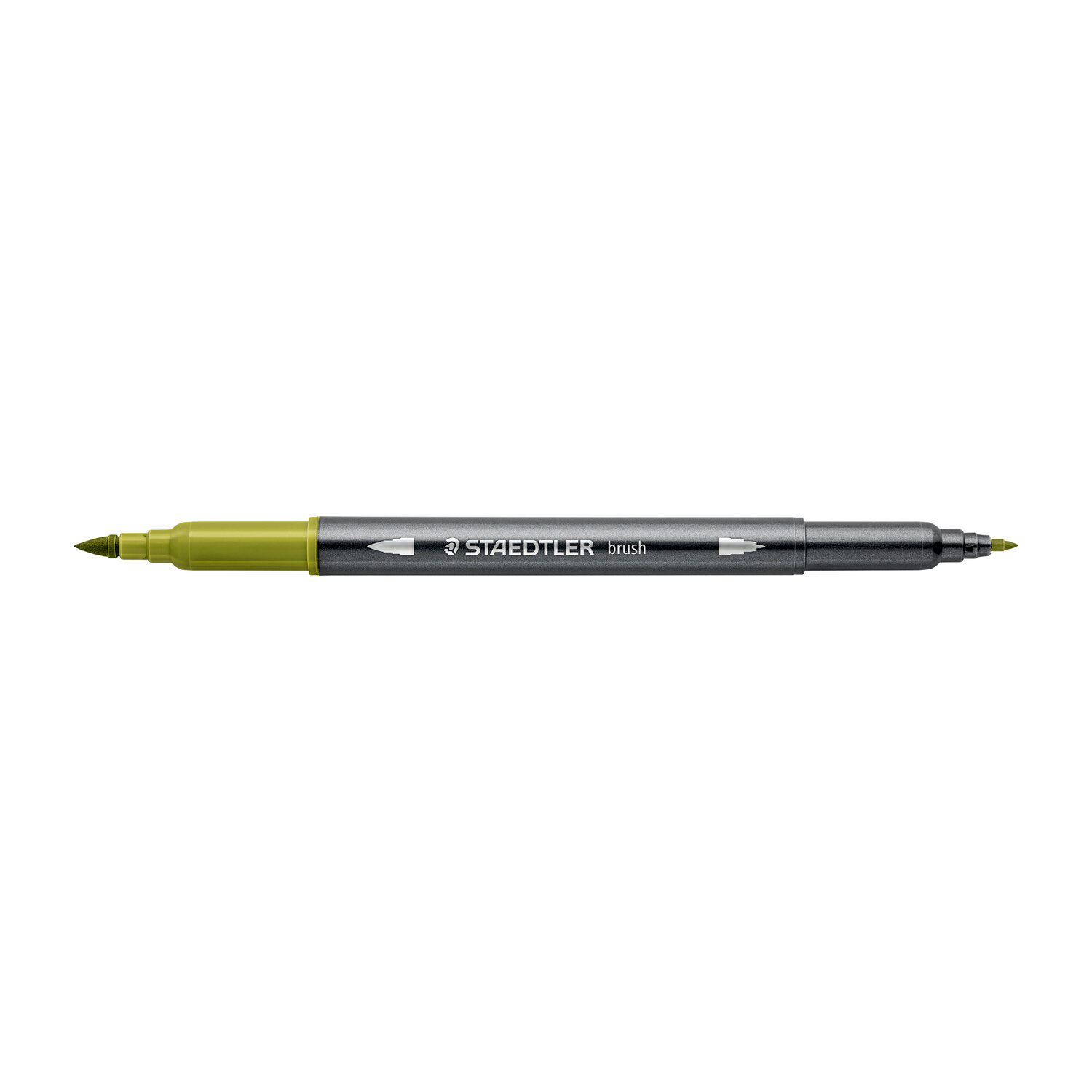 Staedtler Doppelfasermaler 3001, wasservermalbar, 1 Stck, olivgrn