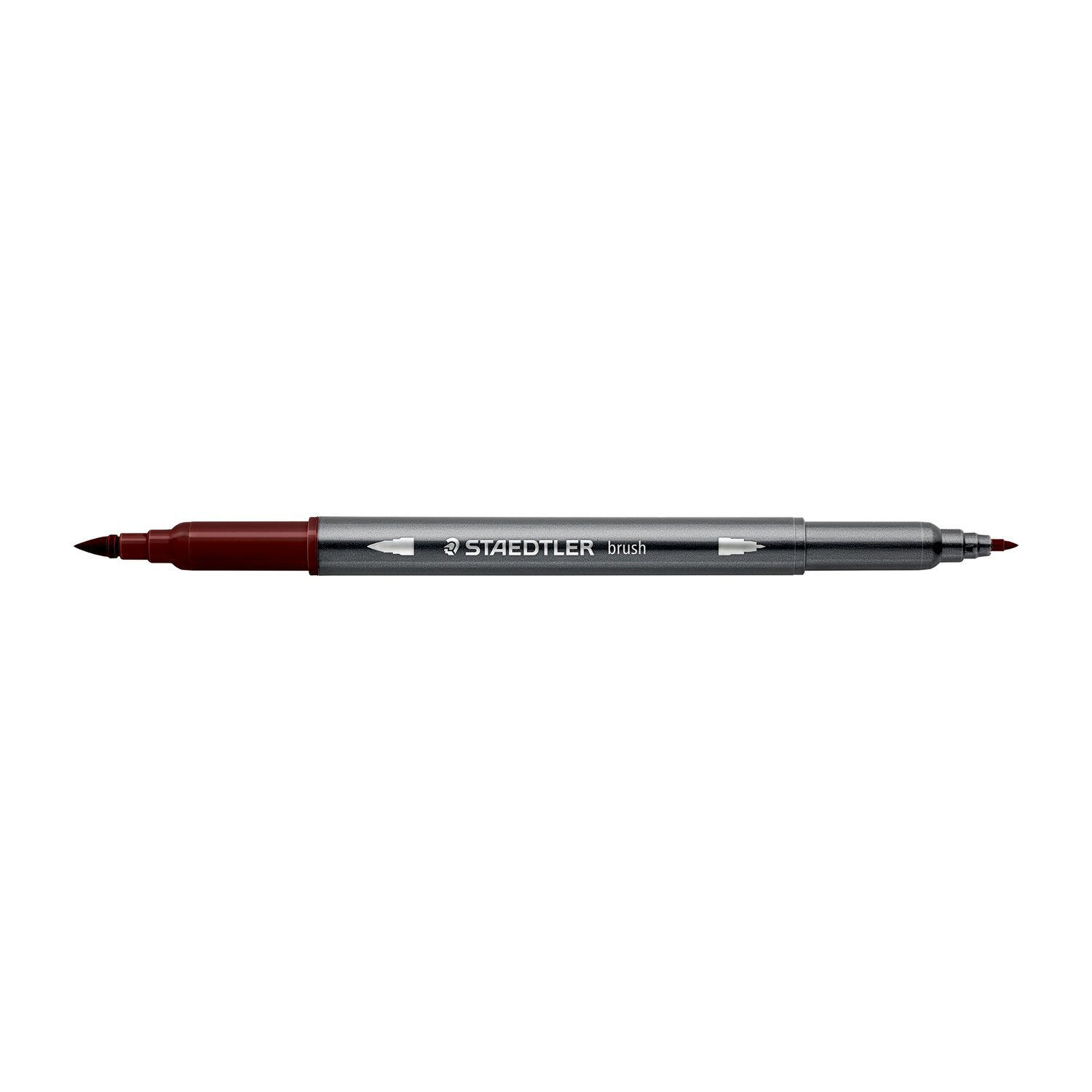 Staedtler Doppelfasermaler 3001, wasservermalbar, 1 Stck, schokobraun