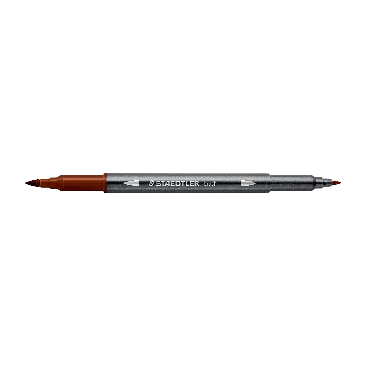 Staedtler Doppelfasermaler 3001, wasservermalbar, 1 Stck, braun