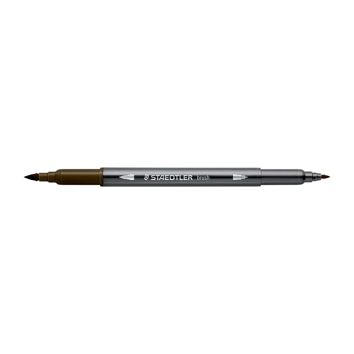 Staedtler Doppelfasermaler 3001, wasservermalbar, 1 Stck, tabakbraun
