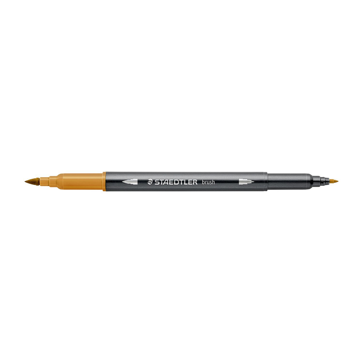 Staedtler Doppelfasermaler 3001, wasservermalbar, 1 Stck, umbra
