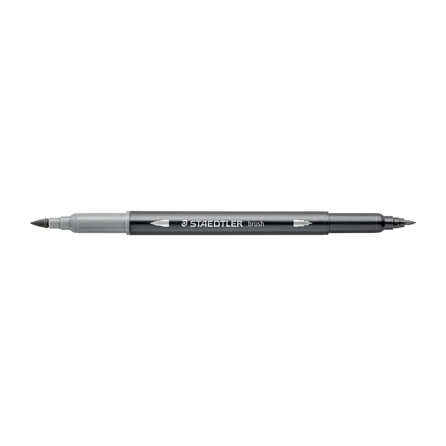 Staedtler Doppelfasermaler 3001, wasservermalbar, 1 Stck, hellgrau