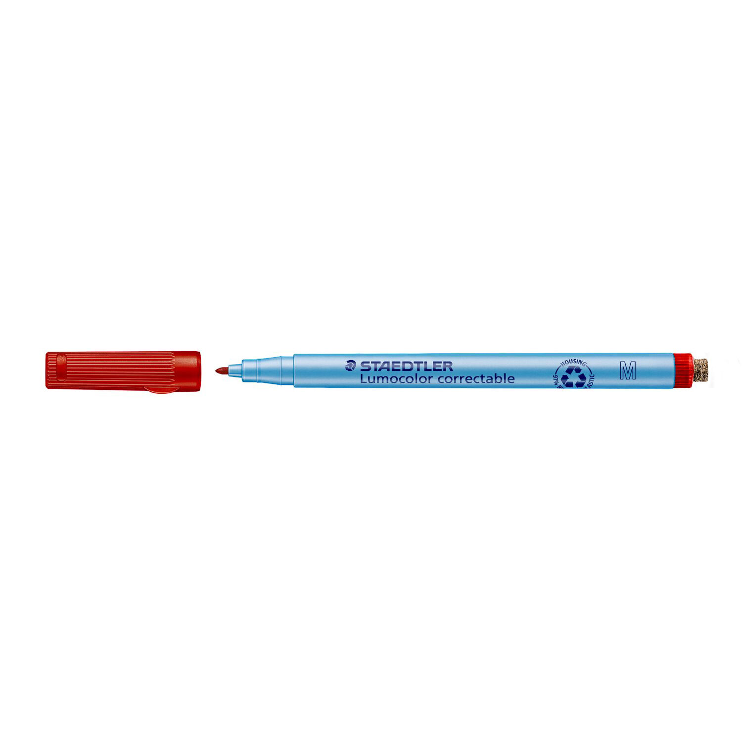 Staedtler Folienstift Lumocolor correctable, M (1mm), rot