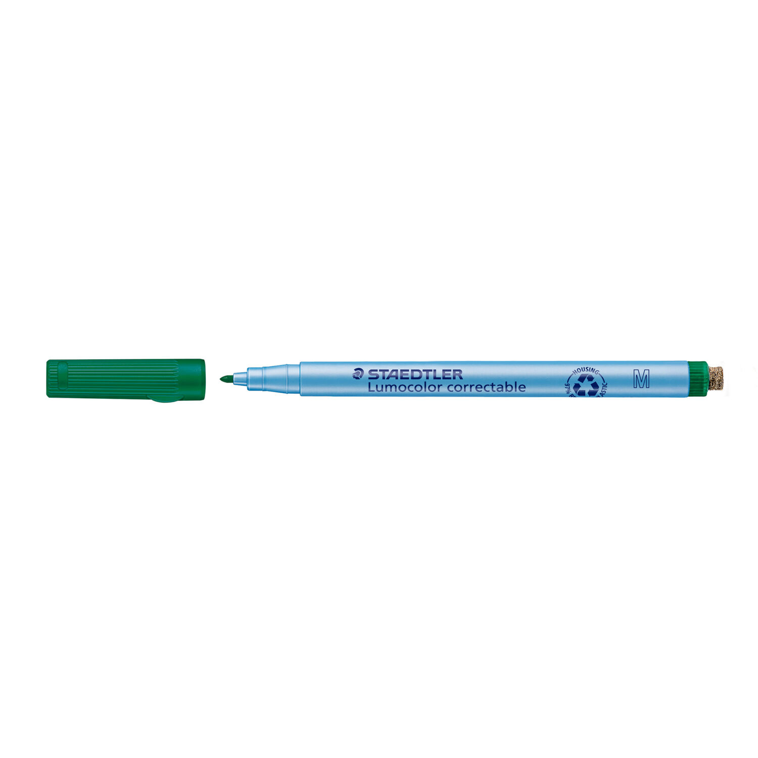 Staedtler Folienstift Lumocolor correctable, M (1mm), grün ...